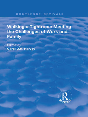 cover image of Walking a Tightrope